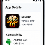 Check 5555Bet APK version and Android compatibility
