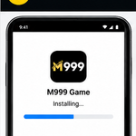 M999 Game APK installation progress bar on Android