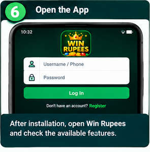 Download Win Ruppes APK Game and Open the app